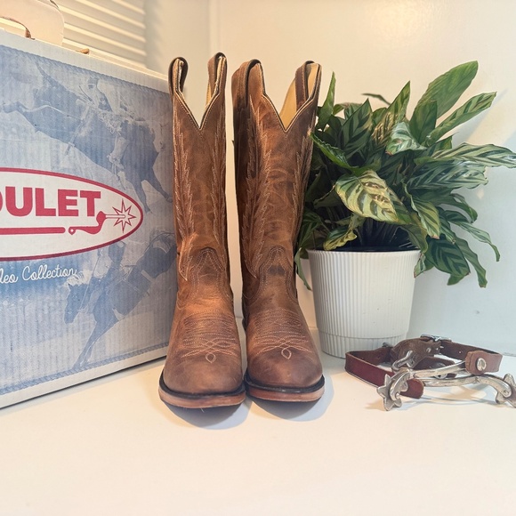 Boulet Shoes - BOULET LADIES 5.5 COWBOY BOOT BRAND NEW IN BOX